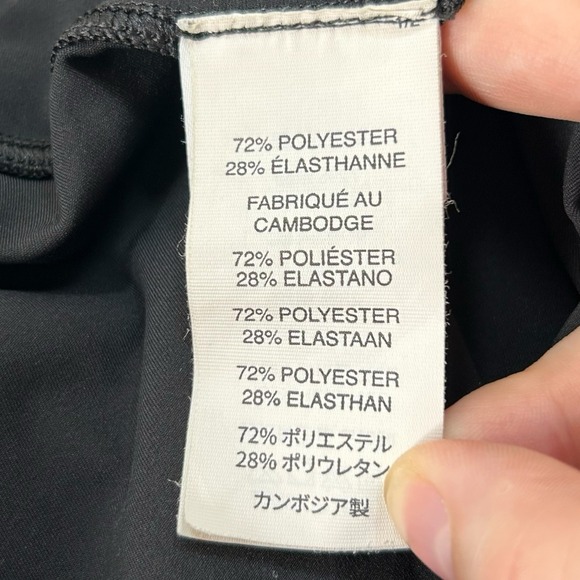 Vuori Daily Pocket Leggings Women's Large Black High Rise Drawstring Stretch - Picture 3 of 5